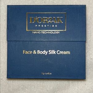 D'Or Skincare Blue and Gold Face & Body Silk Cream